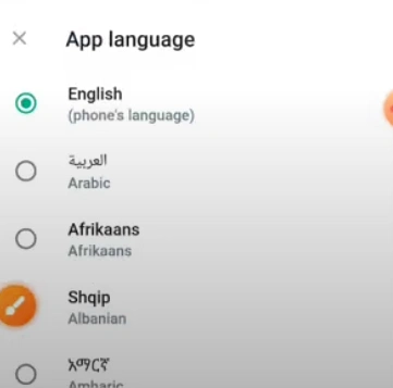 app language
